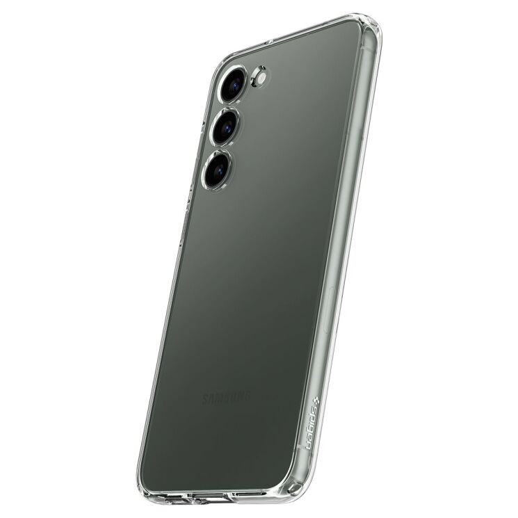 Захисний чохол Spigen (SGP) Liquid Crystal для Samsung Galaxy S23 (S911) - Crystal Clear: фото 6 з 15