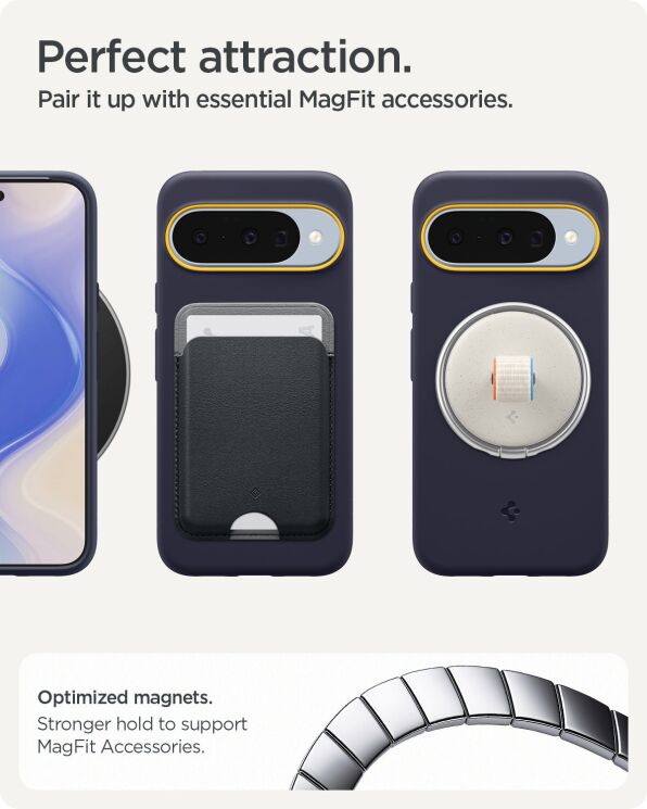 Захисний чохол Spigen (SGP) Nano Pop (MagFit) для Google Pixel 10 / 10 Pro (ACS09711) - Blueberry Navy: фото 16 з 16