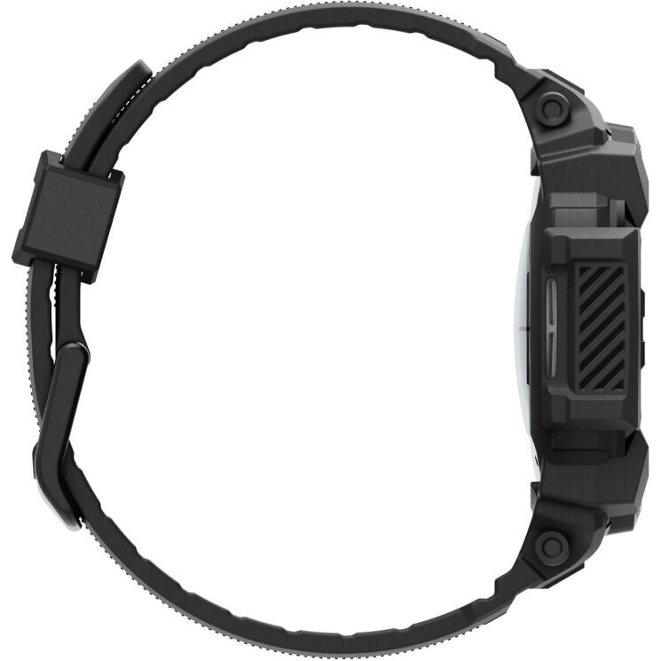 Защитный чехол Spigen (SGP) Rugged Armor Pro (FW) для Samsung Galaxy Watch 7 (44mm) - Matte Black: фото 11 из 18