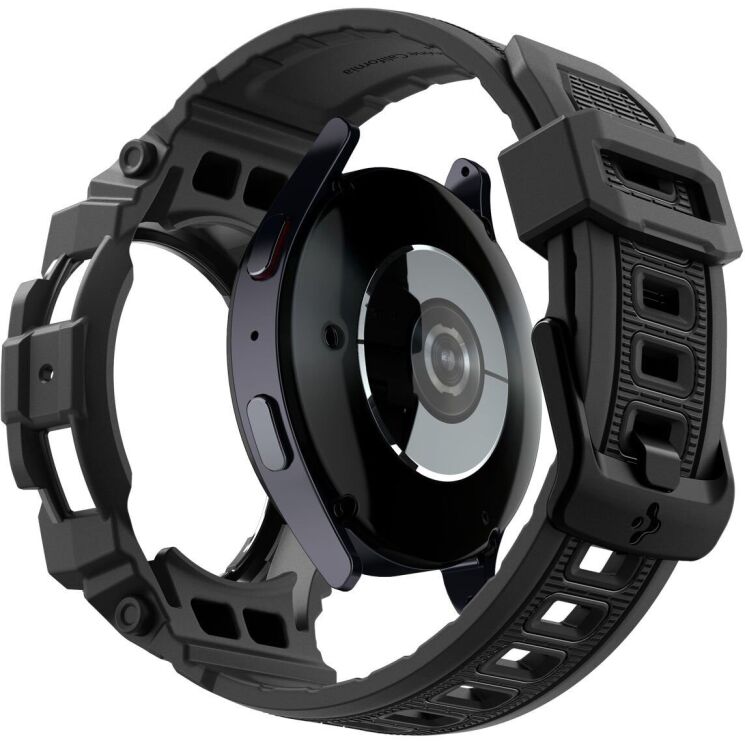 Защитный чехол Spigen (SGP) Rugged Armor Pro (FW) для Samsung Galaxy Watch 7 (44mm) - Matte Black: фото 7 из 18