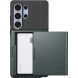 Захисний чохол Spigen Slim Armor CS для Samsung Galaxy S25 Ultra (S938) ACS08968 - Abyss Green (374514G). Фото 3 з 17