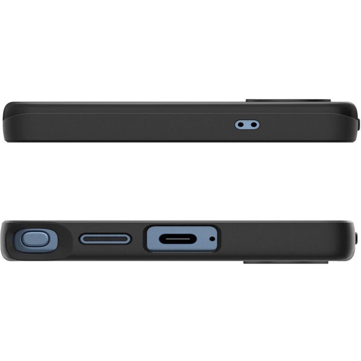 Защитный чехол Spigen (SGP) Thin Fit (MagFit) для Samsung Galaxy S25 Ultra (S938) ACS08946 - Black: фото 10 из 17
