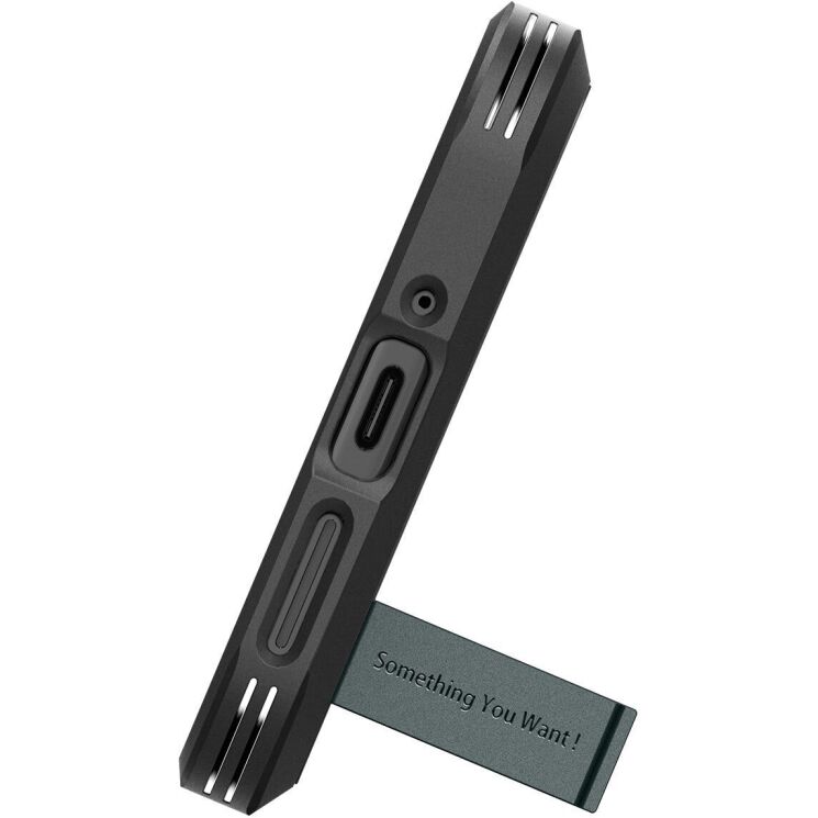 Защитный чехол Spigen (SGP) Tough Armor для Google Pixel 9 Pro XL - Abyss Green: фото 9 из 16
