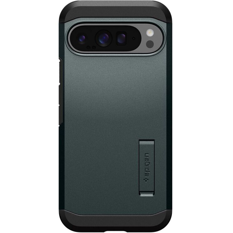 Защитный чехол Spigen (SGP) Tough Armor для Google Pixel 9 Pro XL - Abyss Green: фото 2 из 16