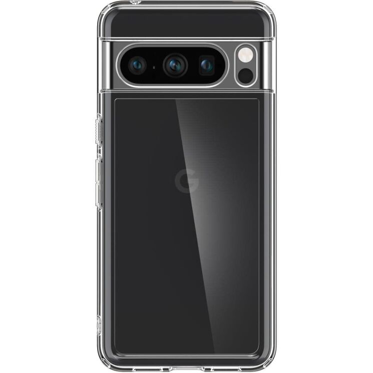Защитный чехол Spigen (SGP) Ultra Hybrid для Google Pixel 8 Pro - Crystal Clear: фото 3 из 15