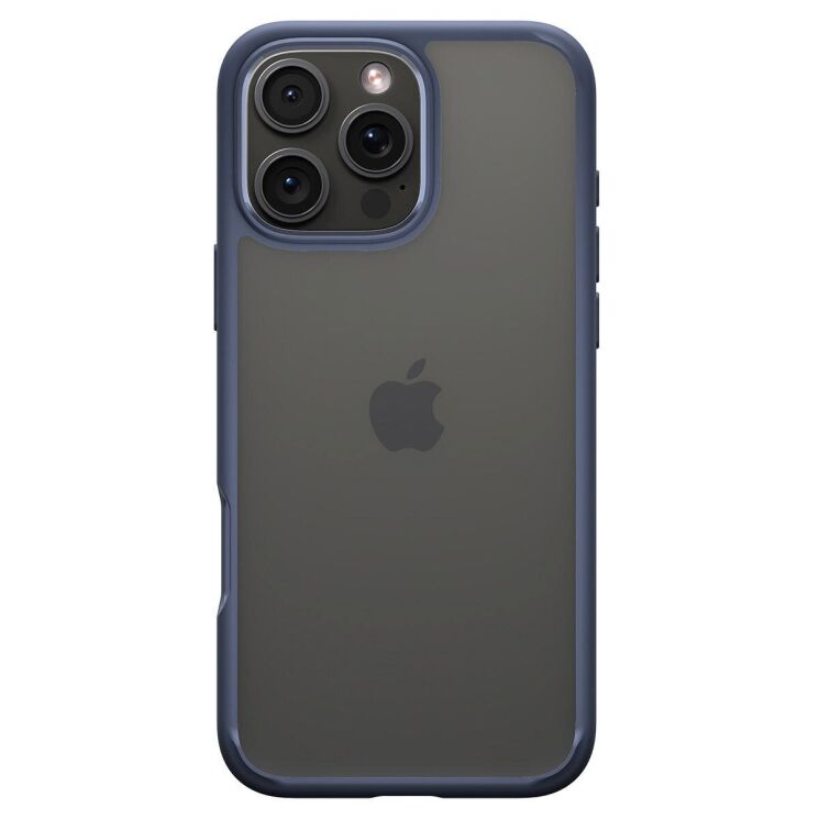 Защитный чехол Spigen Ultra Hybrid для iPhone 16 Pro Max (ACS07997) - Navy Blue: фото 2 из 12