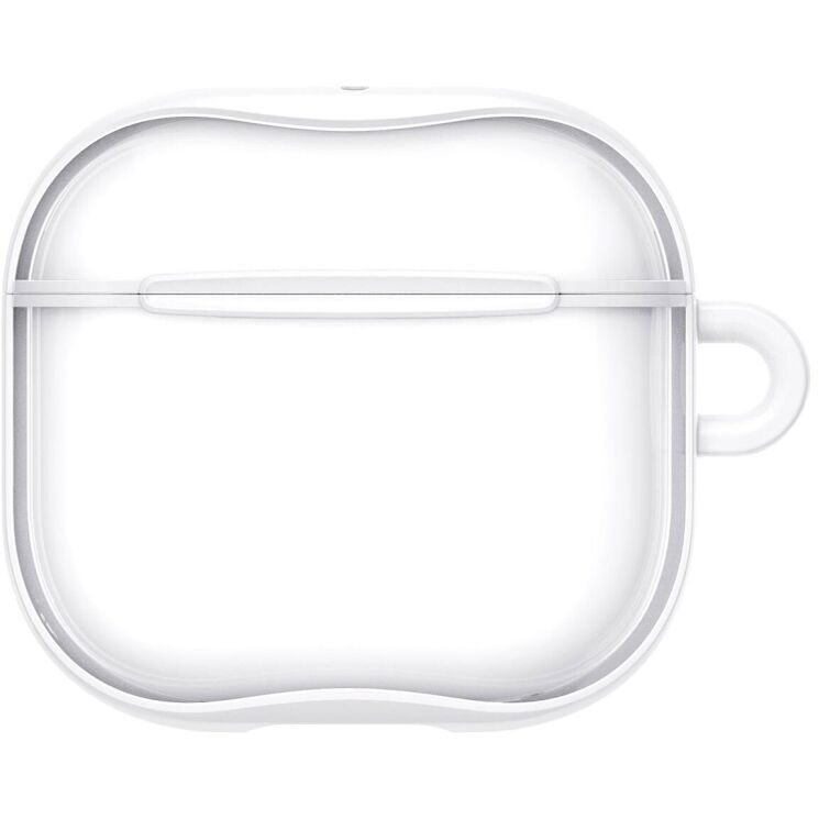 Защитный чехол Spigen (SGP) Ultra Hybrid (FH) для Apple AirPods 4 - White: фото 3 из 15