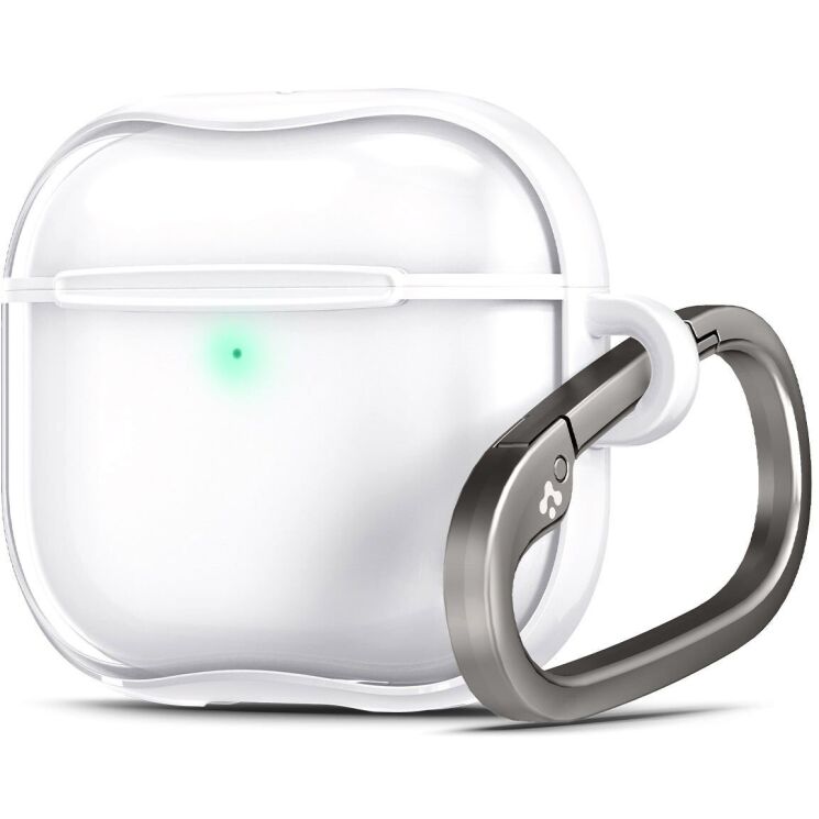 Защитный чехол Spigen (SGP) Ultra Hybrid (FH) для Apple AirPods 4 - White: фото 1 из 15