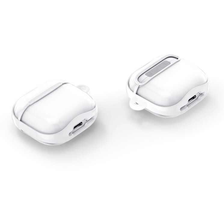 Защитный чехол Spigen (SGP) Ultra Hybrid (FH) для Apple AirPods 4 - White: фото 7 из 15