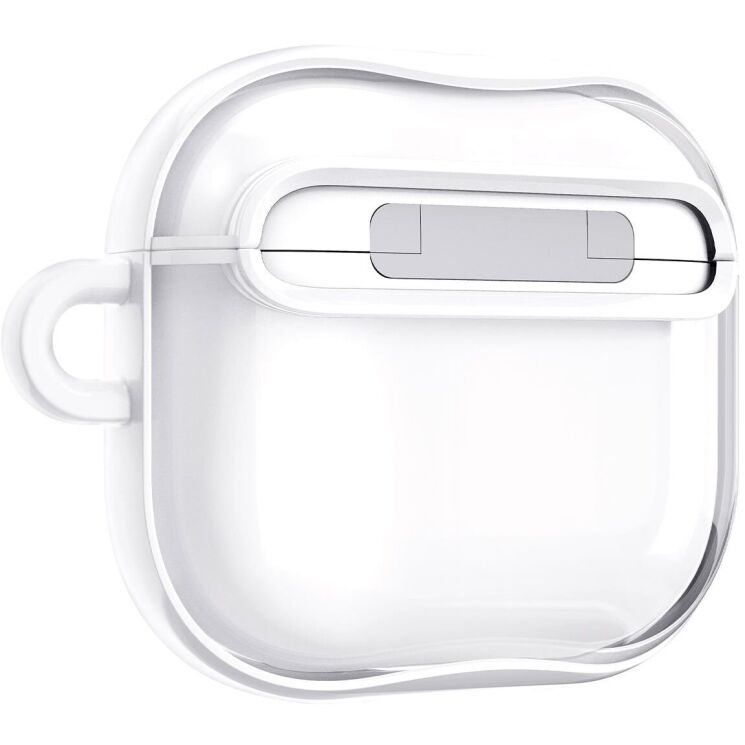 Защитный чехол Spigen (SGP) Ultra Hybrid (FH) для Apple AirPods 4 - White: фото 4 из 15