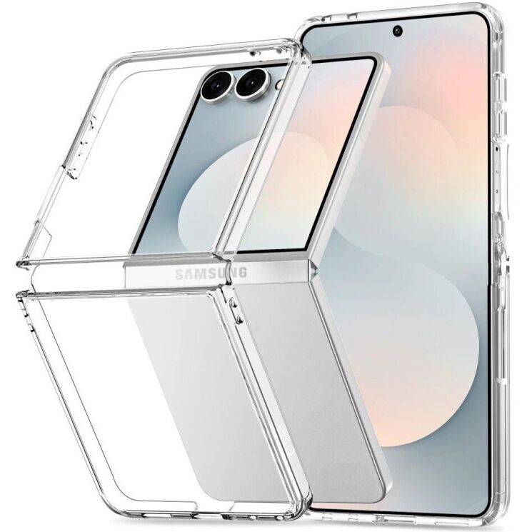 Защитный чехол Tech-Protect FlexAir Hybrid (FF) для Samsung Galaxy Flip 8 - Clear (423555C) Защитный чехол Tech-Protect FlexAir Hybrid (FF) для Samsung Galaxy Flip 8 - Clear: фото 1 из 6