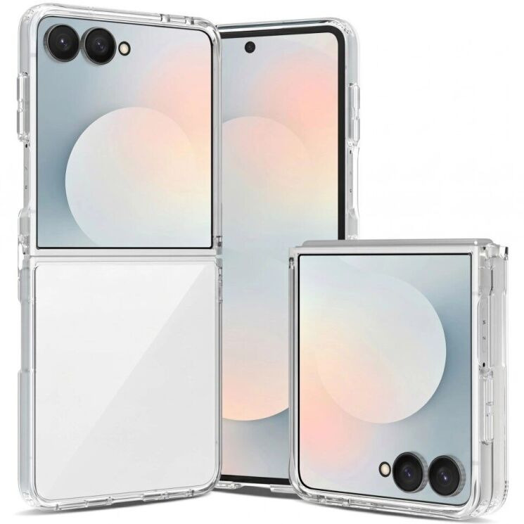 Защитный чехол Tech-Protect FlexAir Hybrid (FF) для Samsung Galaxy Flip 8 - Clear (423555C) Защитный чехол Tech-Protect FlexAir Hybrid (FF) для Samsung Galaxy Flip 8 - Clear: фото 2 из 6