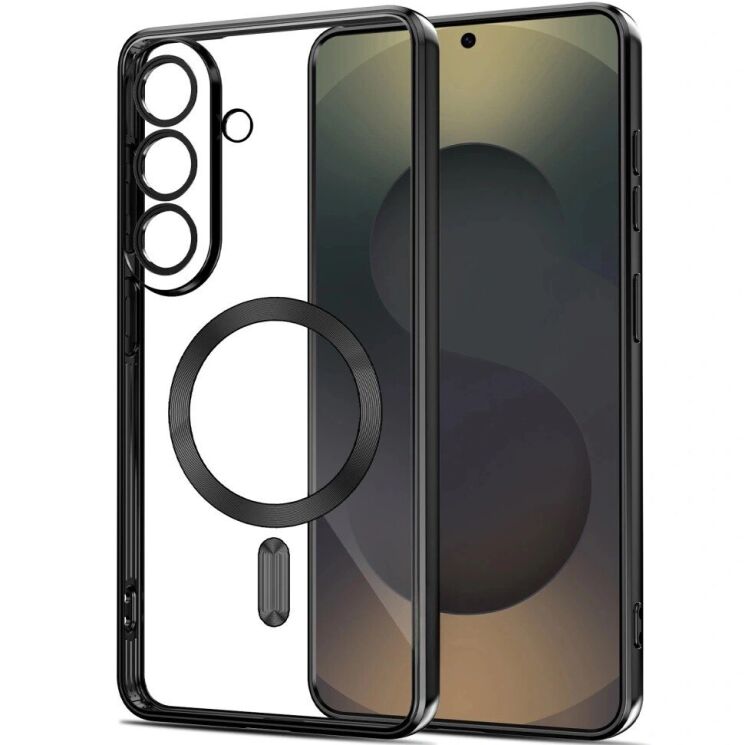 Защитный чехол Tech-Protect MagFlex MagSafe для Samsung Galaxy S26 (S942) - Shiny Black: фото 2 из 5