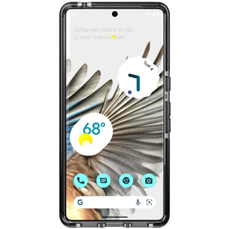 Захисний чохол Tech21 Evo Check для Google Pixel 7 Pro (T21-9550) - Black: фото 4 з 6