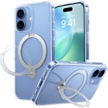 Захисний чохол TORRAS Ostand Spin MagSafe для Apple iPhone 17 - Transparent: фото 1 з 8