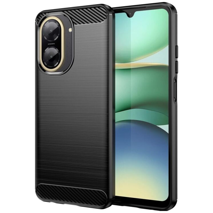 Защитный чехол UniCase Carbon для Xiaomi Redmi A5 - Black: фото 1 из 8