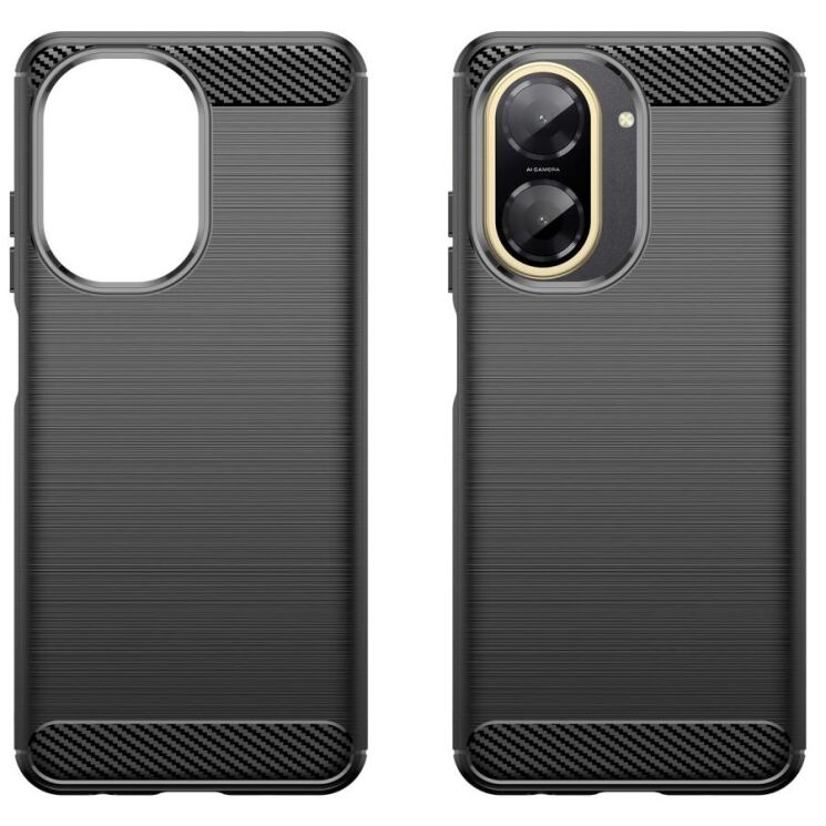 Защитный чехол UniCase Carbon для Xiaomi Redmi A5 - Black: фото 2 из 8