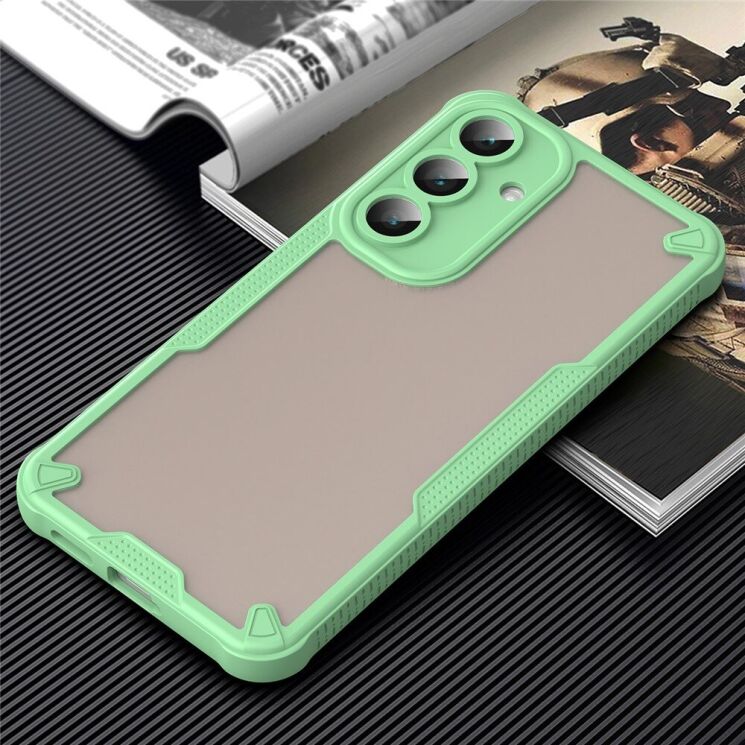Захисний чохол UniCase Falcon Frame для Samsung Galaxy S25 FE (S731) - Green: фото 3 з 10