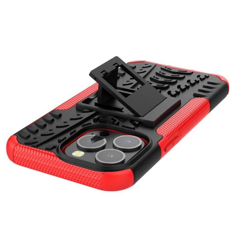 Защитный чехол UniCase Hybrid X для Apple iPhone 13 Pro - Red: фото 7 из 19