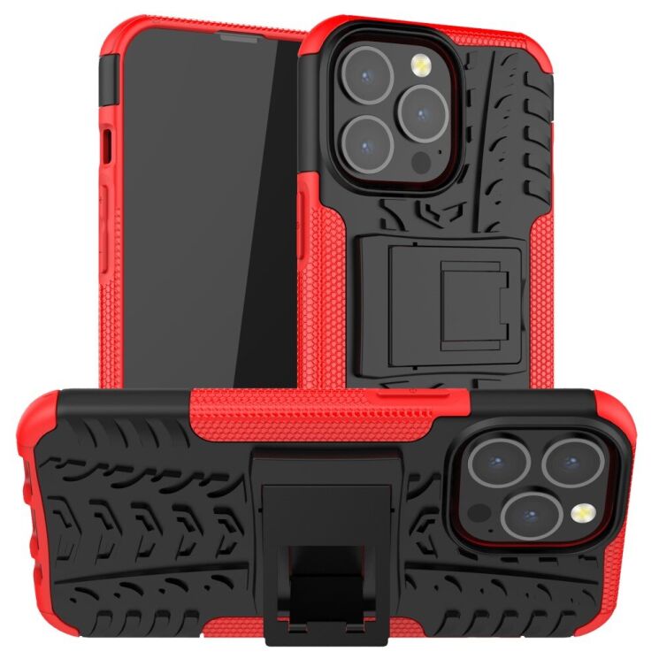 Защитный чехол UniCase Hybrid X для Apple iPhone 13 Pro - Red: фото 1 из 19