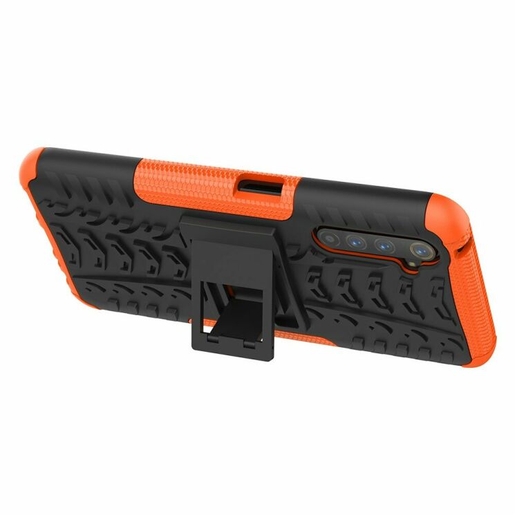 Защитный чехол UniCase Hybrid X для Realme 6 Pro - Orange: фото 6 из 17