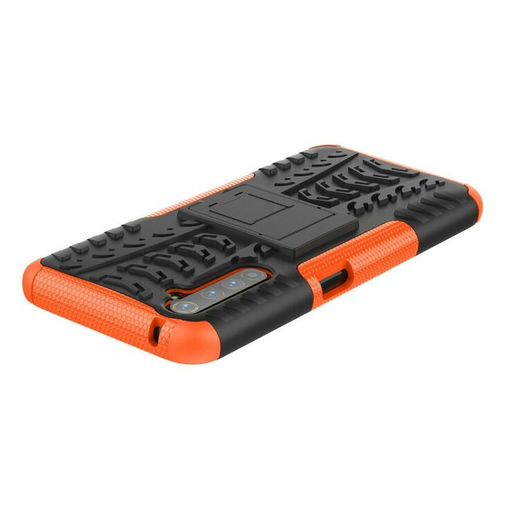 Защитный чехол UniCase Hybrid X для Realme 6 Pro - Orange: фото 7 из 17