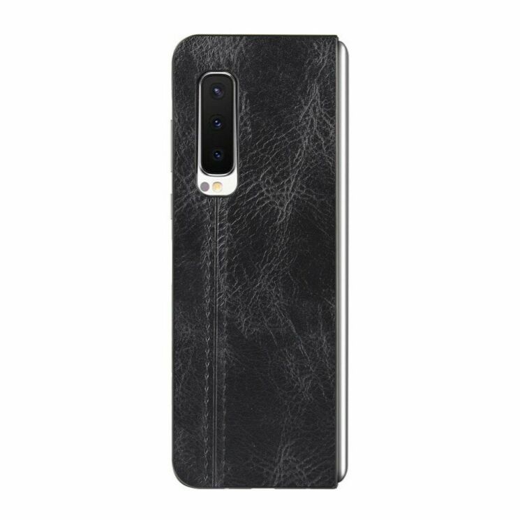 Защитный чехол UniCase Leather Series для Samsung Galaxy Fold - Black: фото 4 из 6