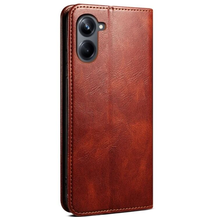 Защитный чехол UniCase Leather Wallet для Samsung Galaxy A06 (A065) - Brown: фото 6 из 7