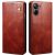 Защитный чехол UniCase Leather Wallet для Samsung Galaxy A06 (A065) - Brown: фото 1 из 7