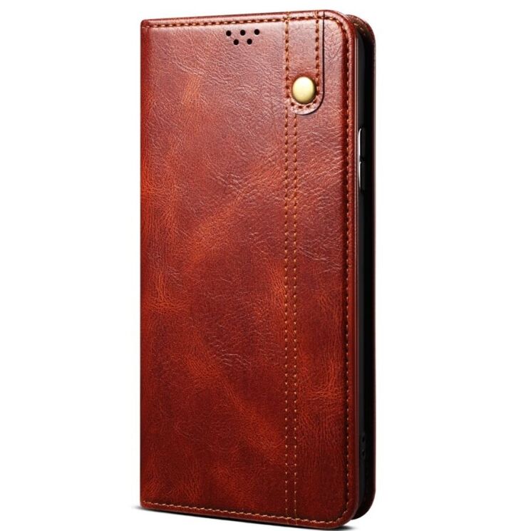 Защитный чехол UniCase Leather Wallet для Samsung Galaxy A06 (A065) - Brown: фото 5 из 7