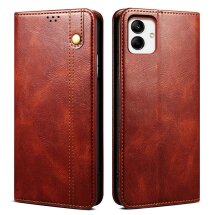 Защитный чехол UniCase Leather Wallet для Samsung Galaxy A07 (A075) - Brown: фото 1 из 7