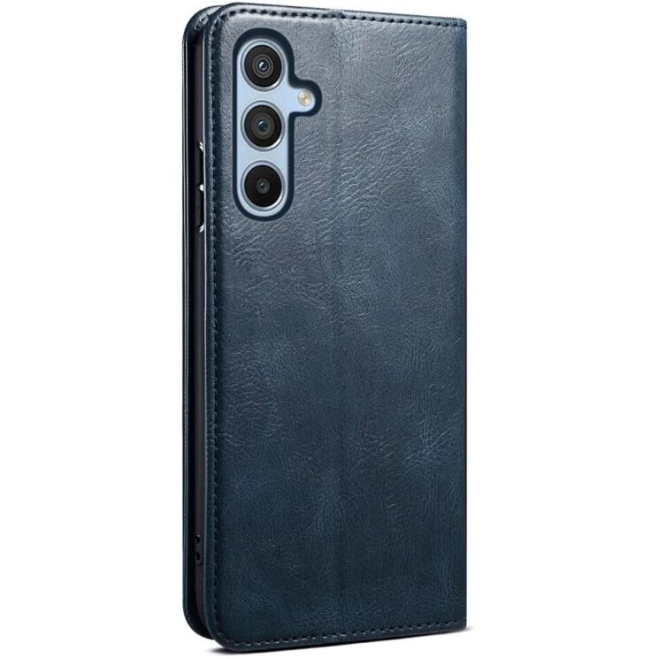 Защитный чехол UniCase Leather Wallet для Samsung Galaxy S25 Plus (S936) - Blue: фото 6 из 7