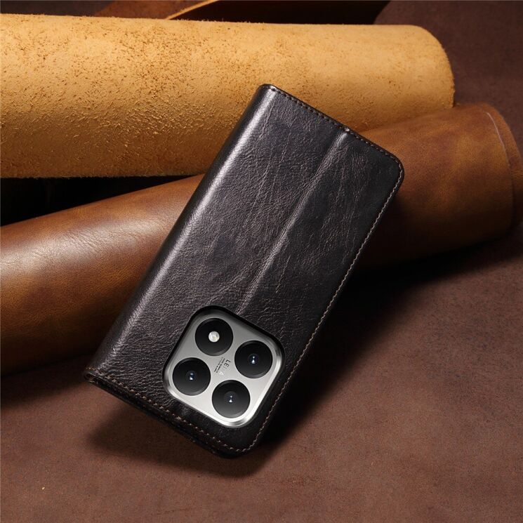 Чехол-книжка с кармашками UniCase Leather Wallet для Xiaomi 15T - Black (391042B) Чехол-книжка с кармашками UniCase Leather Wallet для Xiaomi 15T - Black: фото 8 из 8
