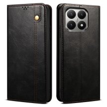 Чехол-книжка с кармашками UniCase Leather Wallet для Xiaomi 15T - Black: фото 1 из 8