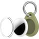 Защитный чехол UniCase Lock Clip для Apple AirTags - Army Green (274015AG). Фото 2 из 2