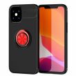 Защитный чехол UniCase Magnetic Ring для Apple iPhone 12 mini - Black / Red (253608BR)