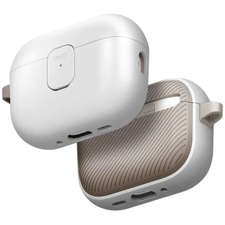 Защитный чехол UNIQ Clyde для AirPods Pro 3 - Grey: фото 2 из 8
