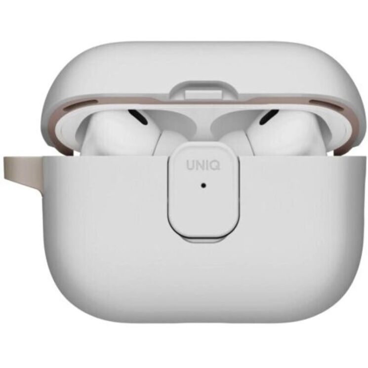 Защитный чехол UNIQ Clyde для AirPods Pro 3 - Grey: фото 3 из 8