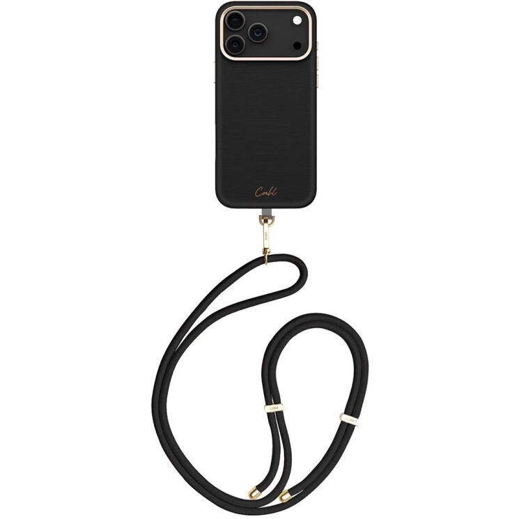 Защитный чехол UNIQ Coehl Mirelle Magnetic для iPhone 17 Pro Max (UNIQ-IP6.9P(2025)-MIRMEBNY) - Black: фото 1 из 6