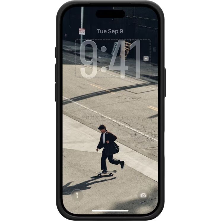 Защитный чехол URBAN ARMOR GEAR Fibr Armor MagSafe для iPhone 17 Pro - Kevlar Graphite / Bronze: фото 2 из 10