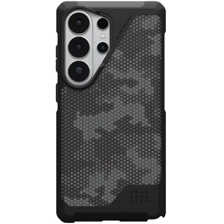 Защитный чехол URBAN ARMOR GEAR Metropolis LT MagSafe для Samsung Galaxy S26 Ultra (S948) 214529113234 - Micro Hex Camo Graphite: фото 1 из 12