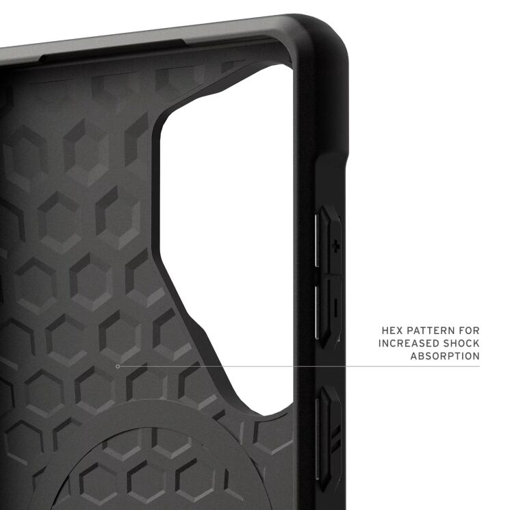 Защитный чехол URBAN ARMOR GEAR Metropolis LT MagSafe для Samsung Galaxy S26 Ultra (S948) 214529113234 - Micro Hex Camo Graphite: фото 10 из 12