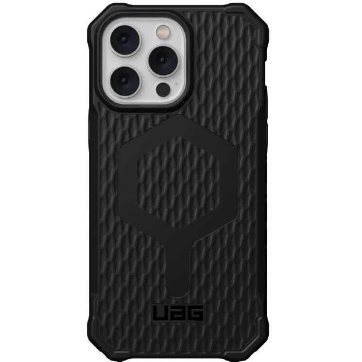 Захисний чохол URBAN ARMOR GEAR (UAG) Essential Armor MagSafe для iPhone 14 Pro Max (114088114040) - Black (306868B) Захисний чохол URBAN ARMOR GEAR (UAG) Essential Armor MagSafe для iPhone 14 Pro Max (114088114040) - Black: фото 1 з 5