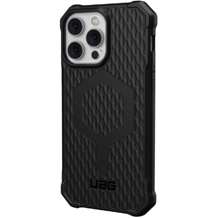 Захисний чохол URBAN ARMOR GEAR (UAG) Essential Armor MagSafe для iPhone 14 Pro Max (114088114040) - Black (306868B) Захисний чохол URBAN ARMOR GEAR (UAG) Essential Armor MagSafe для iPhone 14 Pro Max (114088114040) - Black: фото 4 з 5