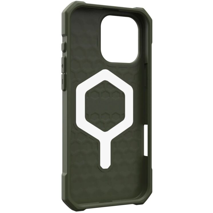 Защитный чехол URBAN ARMOR GEAR (UAG) Essential Armor MagSafe для Apple iPhone 16 Pro Max - Olive Drab: фото 5 из 12