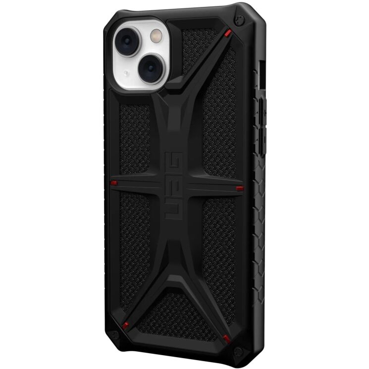 Захисний чохол URBAN ARMOR GEAR (UAG) Monarch для Apple iPhone 14 - Kevlar Black: фото 7 з 16