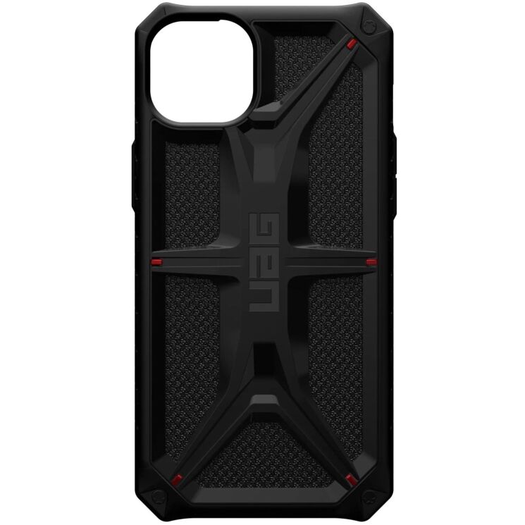 Захисний чохол URBAN ARMOR GEAR (UAG) Monarch для Apple iPhone 14 - Kevlar Black: фото 6 з 16