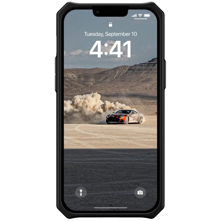 Захисний чохол URBAN ARMOR GEAR (UAG) Monarch для Apple iPhone 14 - Kevlar Black: фото 10 з 16