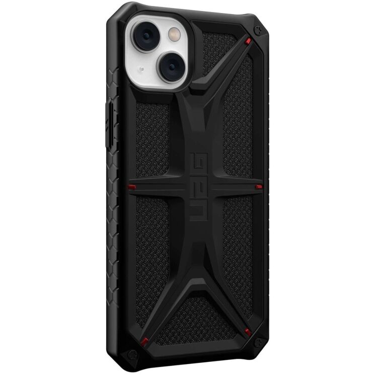 Захисний чохол URBAN ARMOR GEAR (UAG) Monarch для Apple iPhone 14 - Kevlar Black: фото 5 з 16