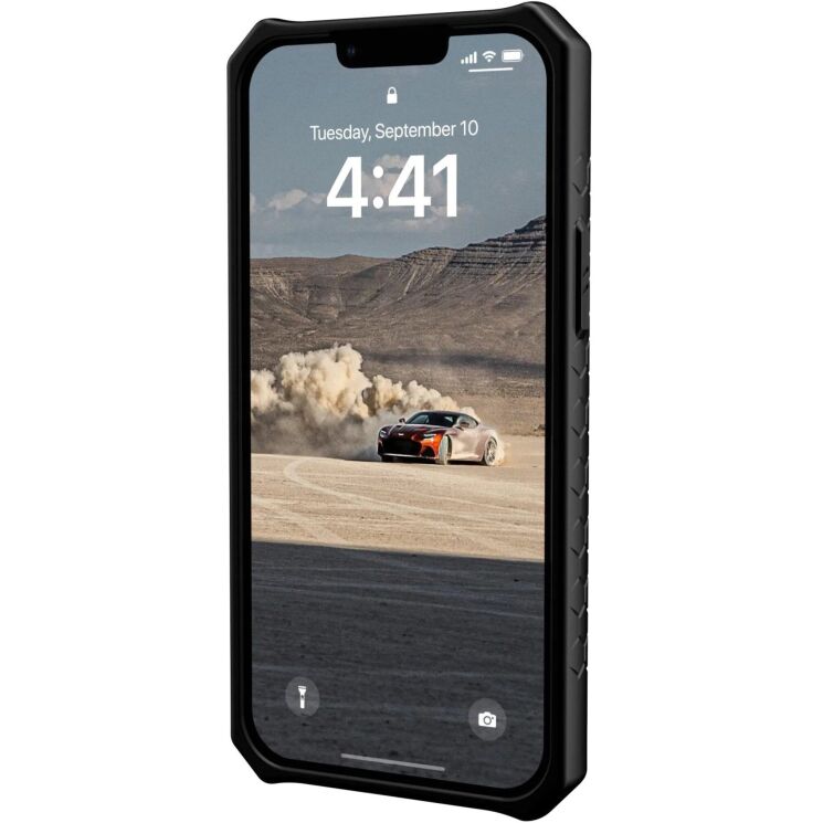 Захисний чохол URBAN ARMOR GEAR (UAG) Monarch для Apple iPhone 14 - Kevlar Black: фото 8 з 16